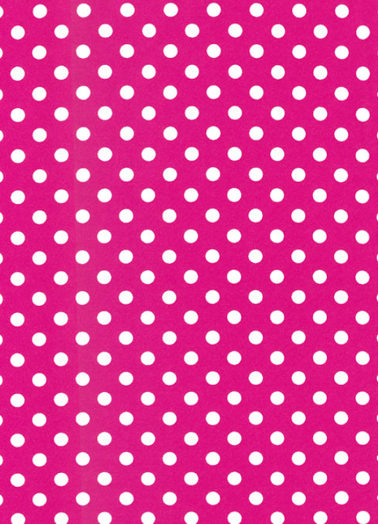 Jersey - Punkte - pink - Kleiderstoff